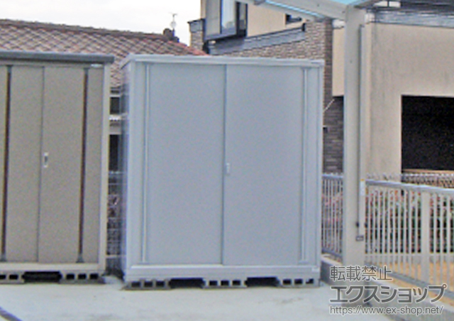 福岡県北九州市のの物置・屋外倉庫 シンプリー 一般型（MJX-179EP） 施工例