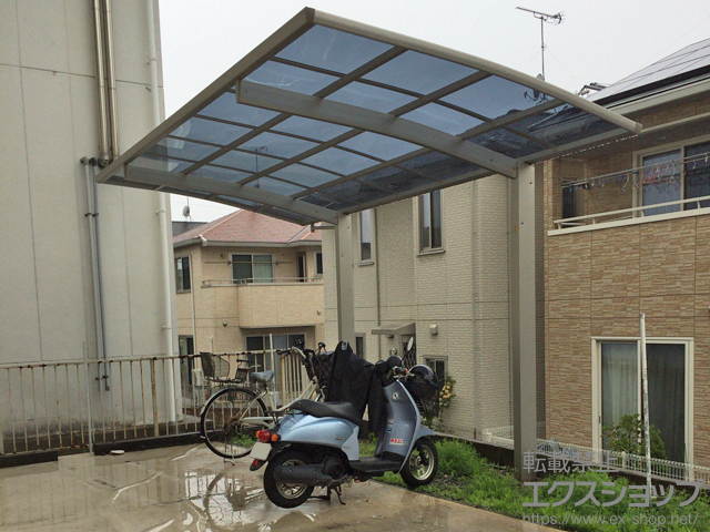 広島県安芸郡府中町ののカーポート プレシオスポート 積雪〜20cm対応 施工例