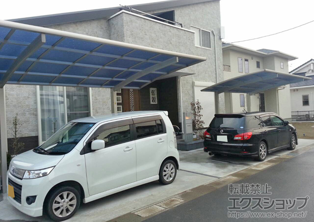 千葉県東金市ののカーポート プレシオスポート 積雪〜20cm対応 施工例