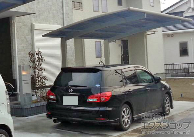 千葉県東金市ののカーポート プレシオスポート 積雪〜20cm対応 施工例