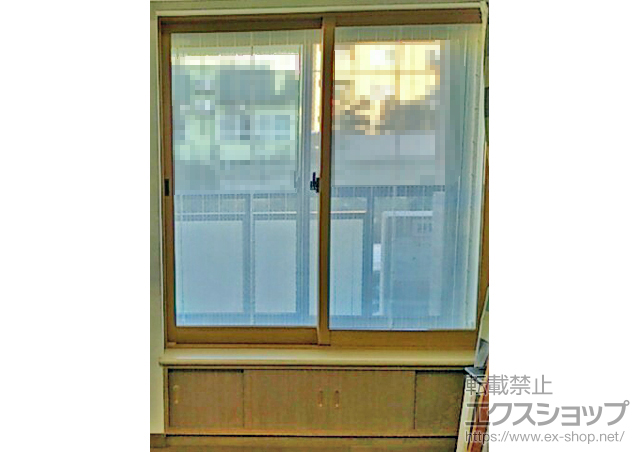 宮城県仙台市のの二重窓（内窓） インプラス(ダストバリア)引き違い窓2枚建て 施工例