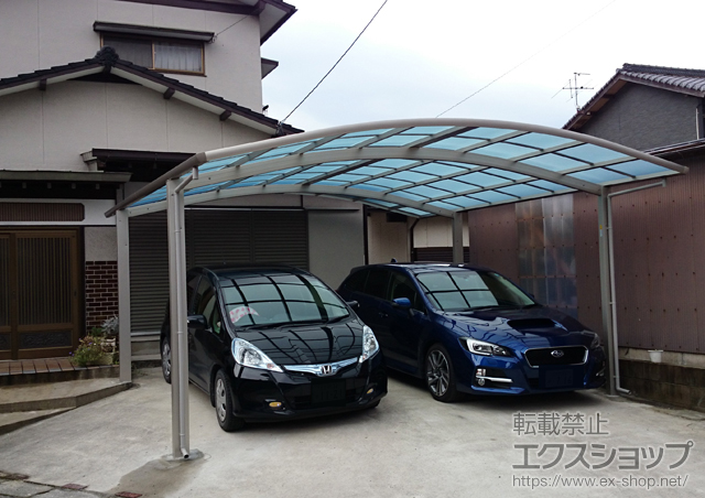 福岡県北九州市ののカーポート レイナツインポートグラン　積雪〜20cm対応 施工例