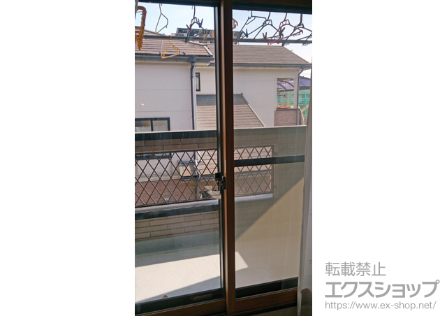 鹿児島県鹿児島市のの二重窓（内窓） インプラス ダストバリア仕様 引違窓2枚建て 施工例