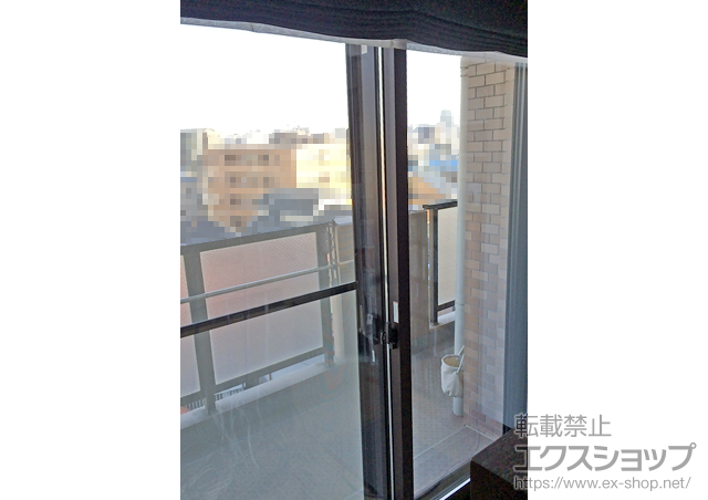 東京都葛飾区のの二重窓（内窓） インプラス(ダストバリア)引き違い窓2枚建て 施工例