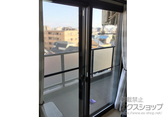 東京都葛飾区のの二重窓（内窓） インプラス(ダストバリア)引き違い窓2枚建て 施工例