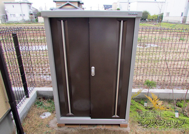 大阪府泉大津市のの物置・屋外倉庫 シンプリー 一般型(MJX-096CP) 施工例