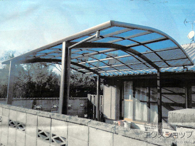 香川県高松市ののカーポート レイナツインポートグラン　積雪〜20cm対応 施工例