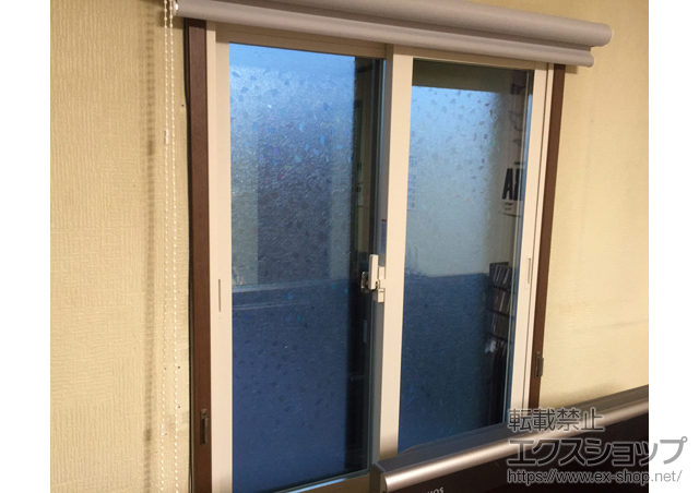 愛知県丹羽郡扶桑町のの二重窓（内窓） インプラス(ダストバリア)引き違い窓2枚建て 施工例
