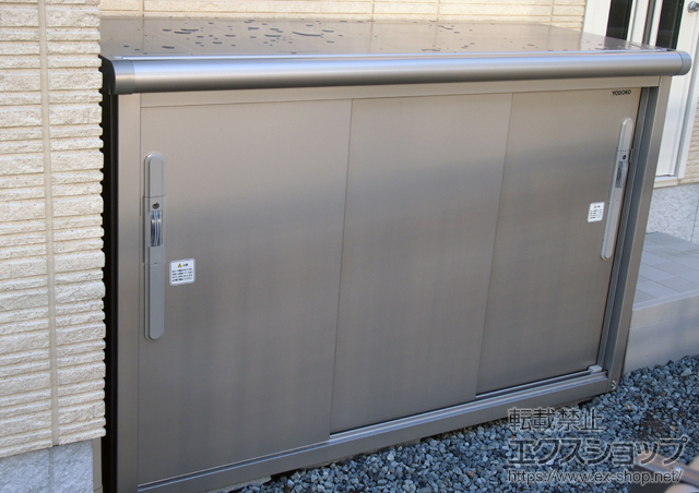 兵庫県姫路市のの物置・屋外倉庫 エスモ 一般型（ESD-1606YGL） 施工例