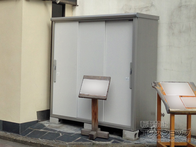 東京都千代田区のの物置・屋外倉庫 エスモ 一般型 1650×900×1959 ESD-1609AGL 施工例
