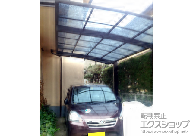 千葉県浦安市ののカーポート プレシオスポート 積雪〜20cm対応 施工例