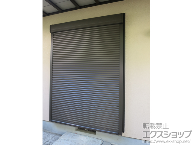 東京都国分寺市のLIXIL リクシル（トステム）の窓シャッター リフォームシャッター イタリヤ 手動式 施工例