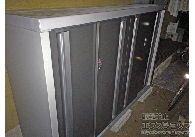 山口県下関市のの物置・屋外倉庫 シンプリー 一般型 (MJN-195CP) 施工例