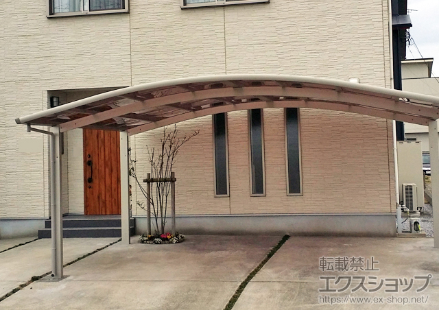 宮崎県宮崎市ののカーポート レイナツインポートグラン　積雪〜20cm対応 施工例