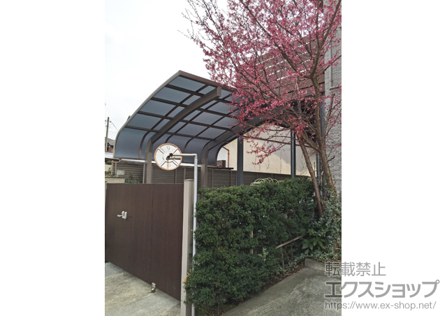 東京都町田市のLIXIL リクシル（トステム）のカーポート テールポートシグマIII 1500 積雪〜50cm対応 施工例