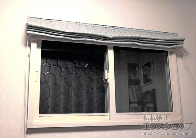 埼玉県さいたま市のの二重窓（内窓） インプラス(ダストバリア)引違い窓2枚建 施工例