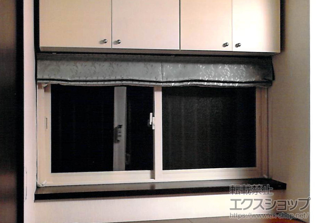 埼玉県さいたま市のの二重窓（内窓） インプラス(ダストバリア)引違い窓2枚建 施工例