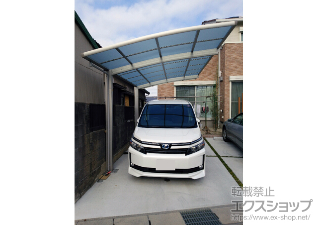 愛知県安城市ののカーポート レイナポートグラン　積雪〜20cm対応 施工例