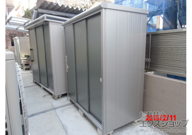 東京都板橋区のの物置・屋外倉庫 エスモ 一般型 (ESD-1809AGL) 施工例