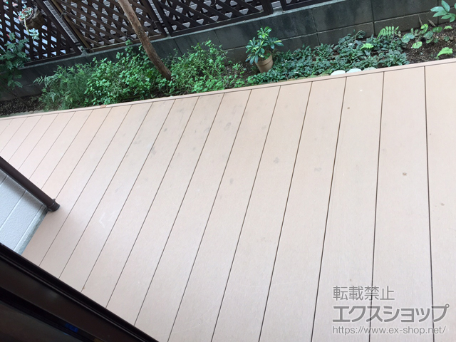 埼玉県上尾市ののウッドデッキ リウッドデッキ 200 施工例