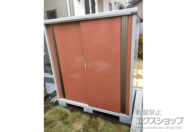 東京都東村山市のの物置・屋外倉庫 グランプレステージジャスト(M-157BT WT ) 施工例