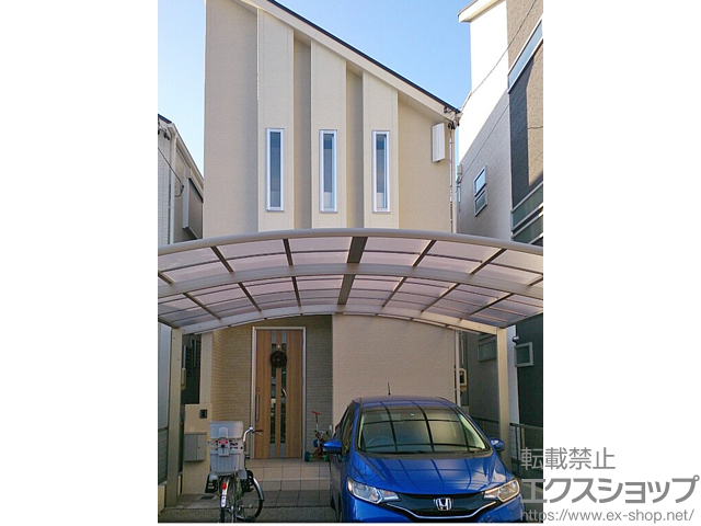 愛知県名古屋市ののカーポート レイナツインポートグラン　積雪〜20cm対応 施工例