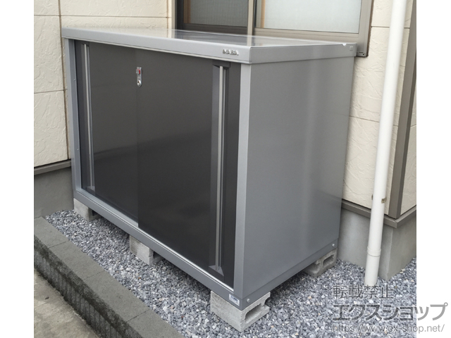 埼玉県川越市のの物置・屋外倉庫 シンプリー 一般型 1520×750×1103(MJN-157B PG) 施工例