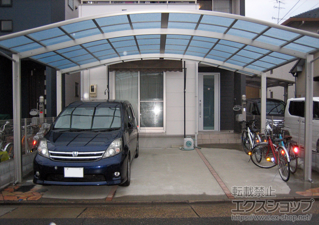 愛知県名古屋市ののカーポート レイナツインポートグラン　積雪〜20cm対応 施工例