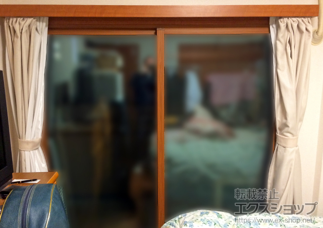 兵庫県神戸市のの二重窓（内窓） インプラス(ダストバリア)引違い窓2枚建て 施工例