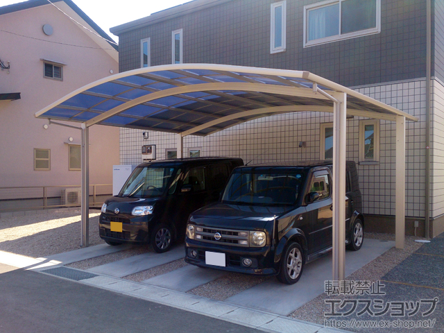 佐賀県唐津市ののカーポート レイナツインポートグラン　積雪〜20cm対応 施工例