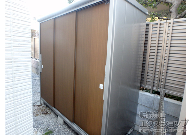 東京都調布市のの物置・屋外倉庫 エスモ 一般型(ESD-2109AGL) 施工例