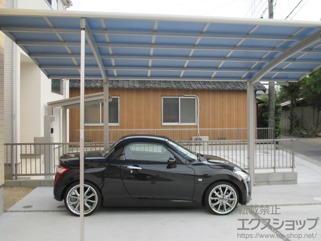 愛知県西尾市ののフェンス・柵 ハイサモア フリーポールタイプ 施工例