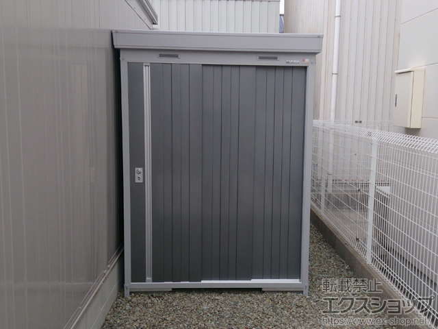 和歌山県和歌山市のの物置・屋外倉庫 ネクスタ 一般型 1530×2630×2020(NXN-41CS PG) 施工例