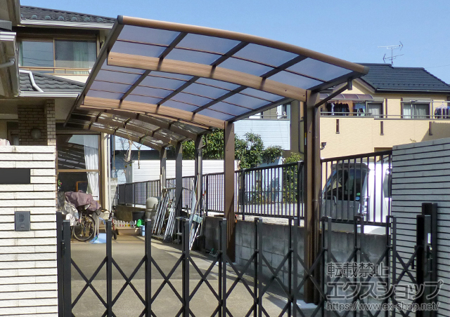 埼玉県八潮市ののカーポート レイナポートグラン　積雪〜20cm対応 施工例