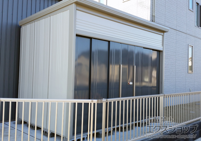 宮城県東松島市のの物置・屋外倉庫 Mr.トールマンダンディ 多雪型 結露減少型(JN-SZ3222) 施工例