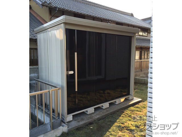 三重県いなべ市のの物置・屋外倉庫 Mr.ストックマンダンディ 多雪型 結露減少型 施工例