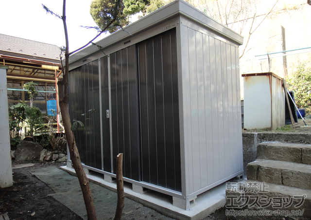 神奈川県逗子市のの物置・屋外倉庫 ネクスタ 一般型(NXN-45S) 施工例