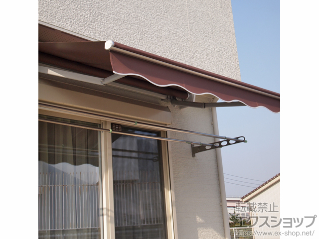 愛知県名古屋市ののオーニング・日よけ エルバーネ メロディー 手動式 施工例