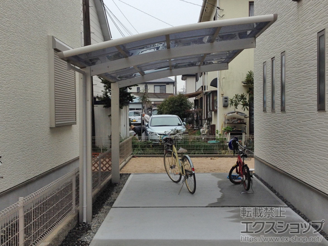 岡山県倉敷市ののカーポート レイナポートグラン　積雪〜20cm対応 施工例