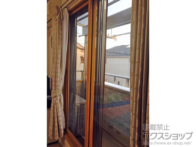 埼玉県越谷市のの内窓（二重窓・二重サッシ） インプラス（ダストバリア） 引違い窓2枚建 施工例