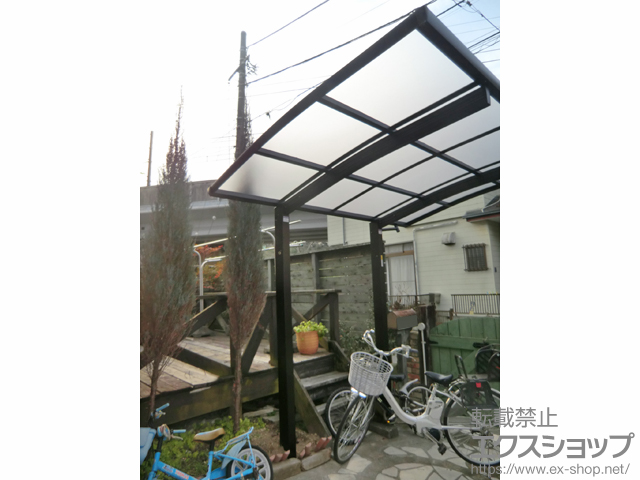 神奈川県横浜市ののサイクルポート・駐輪場 レイナポートグランミニ 積雪〜20cm対応 施工例