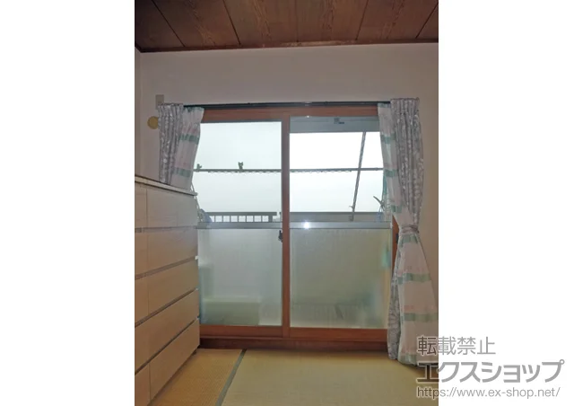 埼玉県川口市のの内窓（二重窓・二重サッシ） インプラス(ダストバリア)引き違い窓2枚建て 施工例