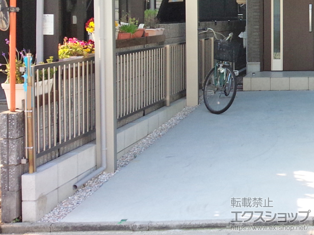 愛知県名古屋市ののフェンス・柵 ハイサモア フリーポールタイプ 施工例