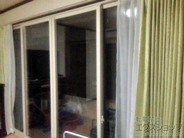 神奈川県小田原市のの二重窓（内窓） インプラス ダストバリア仕様 引違窓 4枚建 施工例