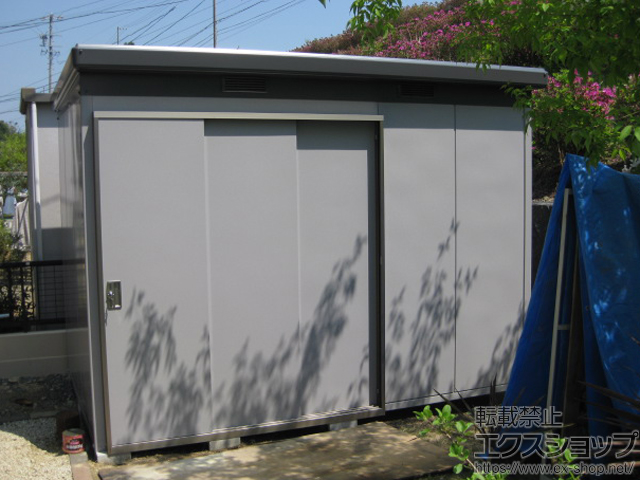 静岡県袋井市のの物置・屋外倉庫 ナイソー 一般型(SMK-58S) 施工例