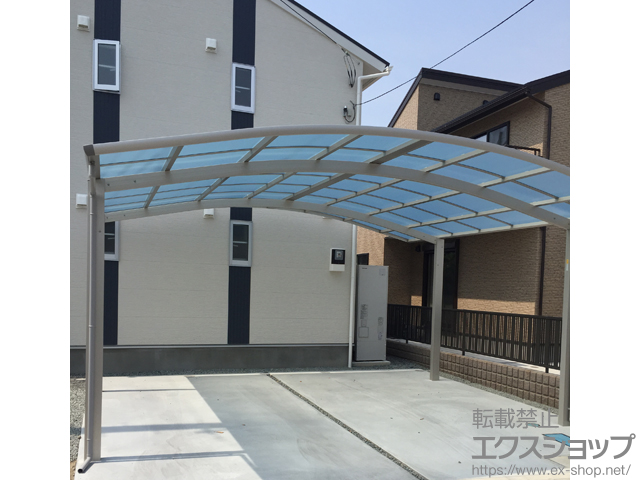 山梨県甲斐市ののカーポート レイナツインポートグラン　積雪〜20cm対応 施工例