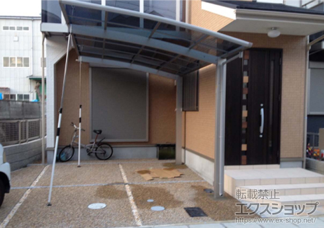 京都府京都市ののカーポート プレシオスポート 積雪〜20cm対応 施工例