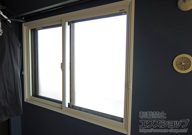 埼玉県川口市のの二重窓（内窓） インプラス ダストバリア仕様 引違い窓 2枚建 施工例