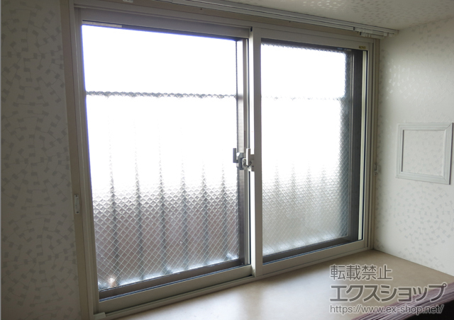 埼玉県川口市のの二重窓（内窓） インプラス ダストバリア仕様 引違い窓 2枚建 施工例