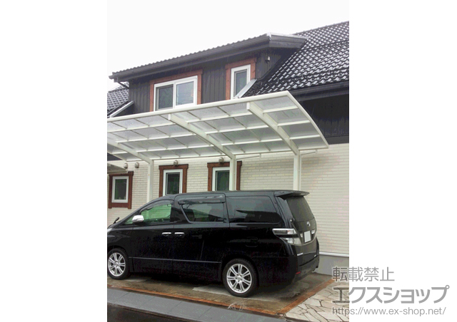 宮城県仙台市ののカーポート レイナポートグラン 延長　積雪〜20cm対応 施工例